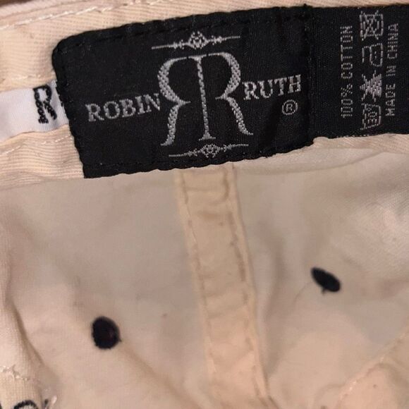 Robin Ruth Floral Minnesota Distressed Lettering Baseball Hat Cap Adjustable - Picture 3 of 5